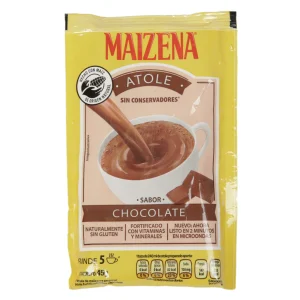 Fécula de Maíz Atole Maizena Chocolate 45 Gr