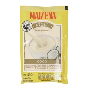 Fécula de Maíz  Atole Maizena Coco 47 Gr