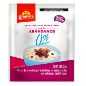 Avena Instantánea Granvita Arándano 35 Gr