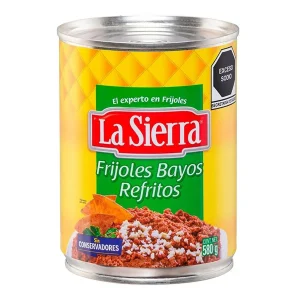 Frijoles Bayos Refritos La Sierra 440 Gr