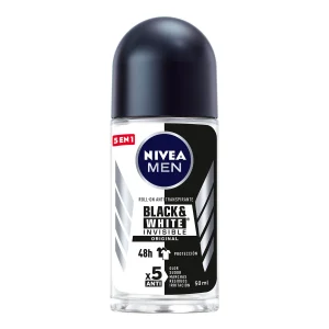 Desodorante Antitranspirante Nivea Invisible Roll-On para caballero 50 Ml