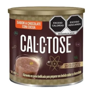 Chocolate en Polvo Calctose con Colina Lata 400 Gr