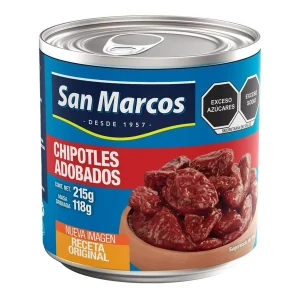Chiles Chipotles Adobados San Marcos 215 Gr