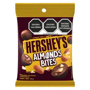 Chocolate Hersheys Bites Almendra 43 Gr