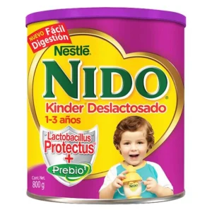 Leche en Polvo Nido Kinder 1 Deslactosada 800 Gr