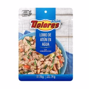 Atún Dolores en Agua Pouch 78 Gr