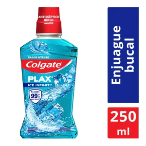 Enjuague Bucal Colgate Plax Ice Infinity 250 Ml