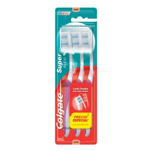 Cepillo Dental Colgate Super Flexi 3 Pzas