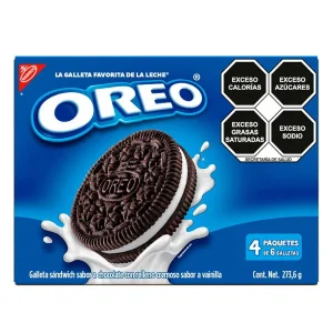 Galletas Oreo Chocolate 68.4 Gr
