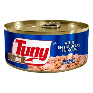 Atún Tuny Clásico en Agua Jumbo 295 Gr