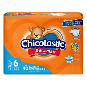 Pañales Chicolastic Classic Talla 6 40 Pzas