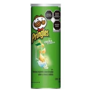 Botana Papas Pringles Crema & Cebolla 124 Gr