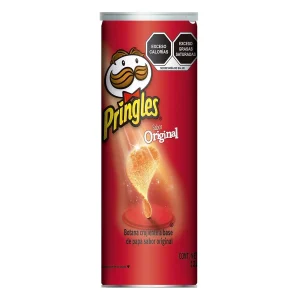 Botana Papas Pringles Original 124 Gr