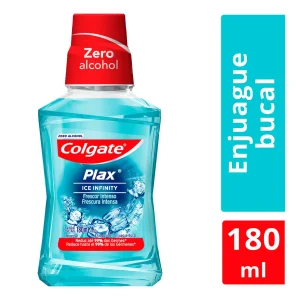 Enjuague Bucal Colgate Plax Ice Infinity de 180 Ml
