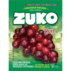 Bebida en Polvo Zuko Uva 13 Gr