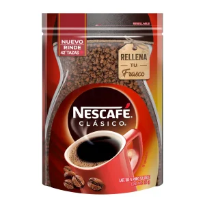 Café Soluble Nescafé Clásico Bolsa Resellable 85gr