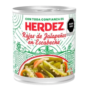 Chiles Jalapeños Herdez En Rajas 205 Gr