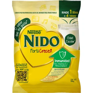 Leche Nestlé Nido Forticrece Bolsa 120 Gr