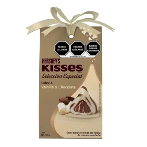 Chocolate Kisses Selección Especial Vainilla/Chocolate 120 Gr
