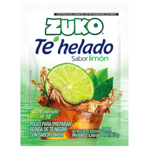 Bebida en Polvo Zuko Té Helado Limón 13 Gr