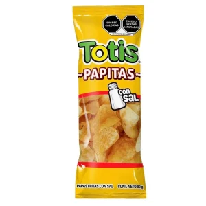 Botana Papas Totis Papitas Sal 90 Gr