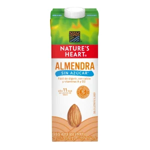 Bebida Vegetal Nature's Heart Sin Azúcar Almendra 946 Ml