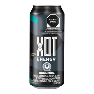 Bebida Energética Xot Energy Dark Cool 470 Ml