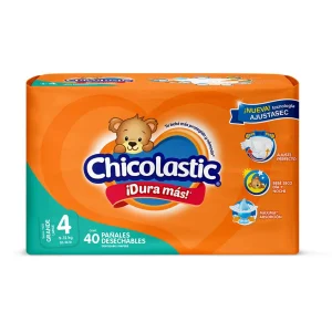 Pañales Chicolastic Clasicc T4 40 Pzas