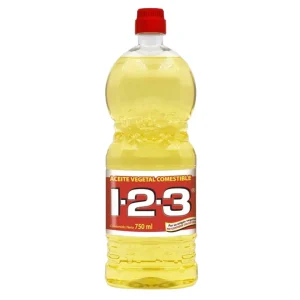 Aceite 1-2-3 Puro Vegetal 750 Ml