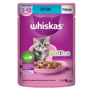 Alimento para Gato Whiskas Pouch Atún Gatitos 85 Gr