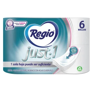 Higiénico Regio Just-1 115HC 6 Rollos