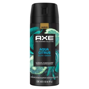 Desodorante Axe Aqua Citrus en aerosol 150 Ml
