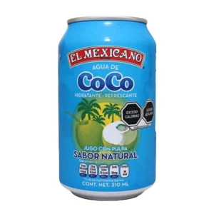 Agua El Mexicano Coco 310 Ml