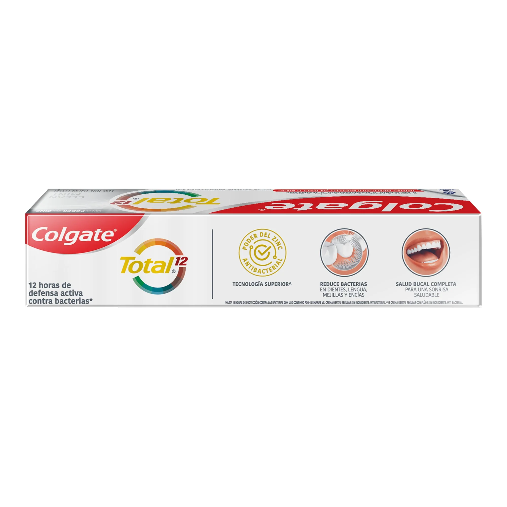 Pasta Dental Colgate Total 12 Clean Mint 150 ml - Imagen 2