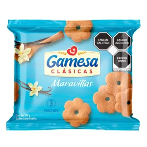 Galletas Maravillas Gamesa Sabor Vainilla 348 Gr