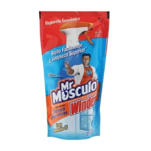 Limpiador De Vidrios Mr Músculo Windex Doy Pack 500 Ml